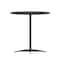 Flash Furniture Lars 30 in Round Wood Cocktail Table with 30 in and 42 in Columns, Black XA-30-COTA-BK-GG - alternate 15